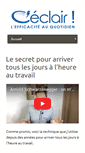 Mobile Screenshot of ceclair.fr